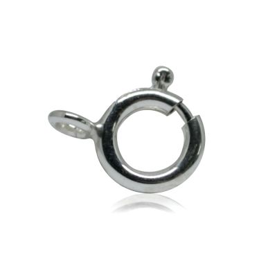 925 Sterling Silver Spring Clasp 8mm