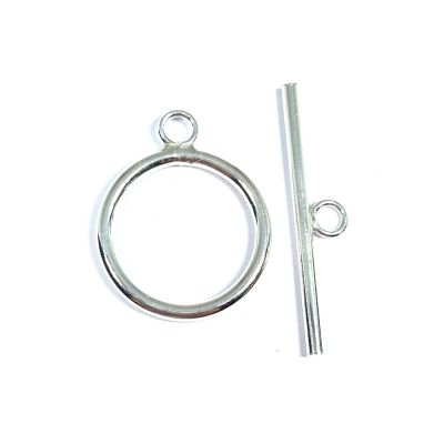 925 Sterling Silver T-Clasp 12mm (Wire 1.5mm, Bar 23mm)