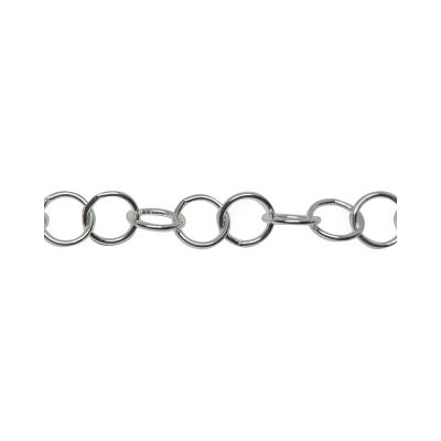 925 Sterling Silver Link Rolo Chain 3.3mm