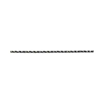 925 Sterling Silver Blackened Cardano Chain 0.8mm