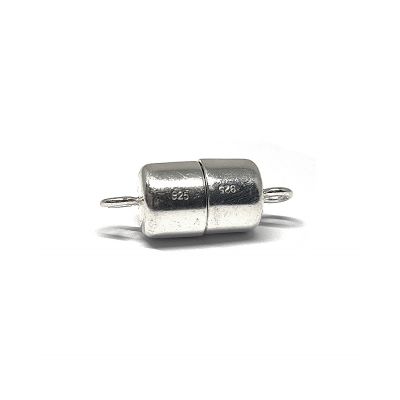 925 Sterling Silver Magnet Clasp 6mm