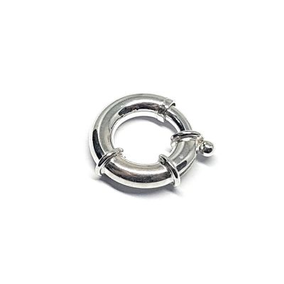 925 Sterling Silver Spring Clasp 18mm