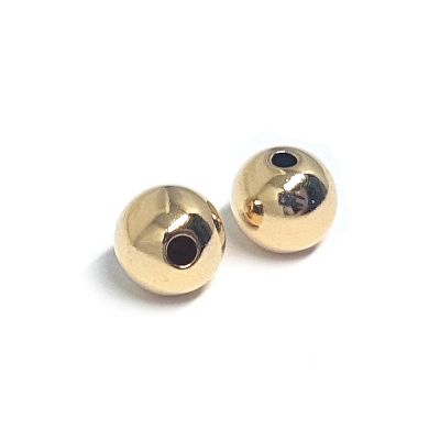 Yellow Gold Filled 8mm Seamless Round Bead 