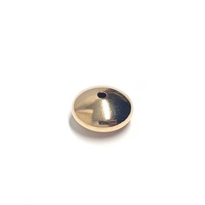 Yellow Gold Filled Flat Bead 17mm