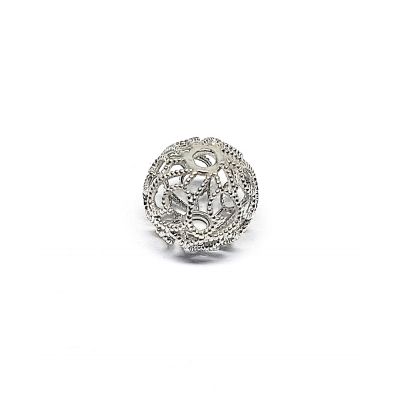 Sterling Silver 8mm Tissue Ball