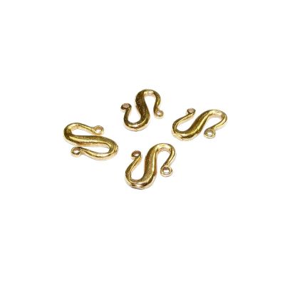 Yellow Gold Filled S Shape Clasp