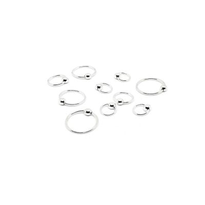 925 Sterling Silver Nose Ring In Different Sizes