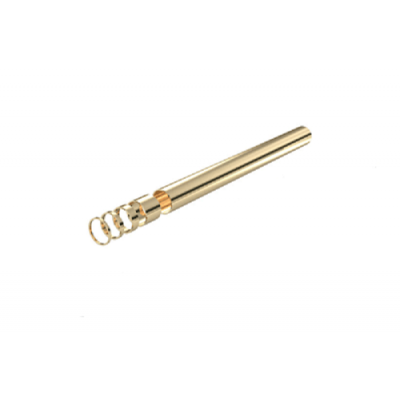 14K Yellow Gold Round Tube 2.5mm