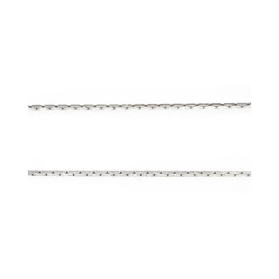 925 Sterling Silver Diamond Cut Cardano Chain 0.6mm