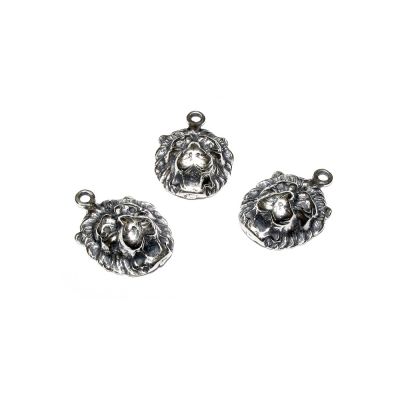925 Sterling Silver Lion Pendant