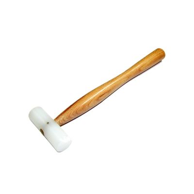 Nylon White Hammer 25mm With Wooden Handle