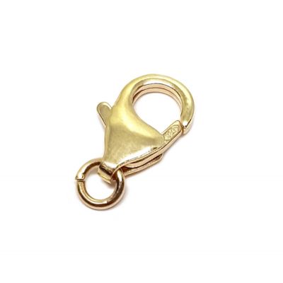 14K Yellow Gold Trigger Clasp W/Open Ring 12mm (14Ntc3Wr)