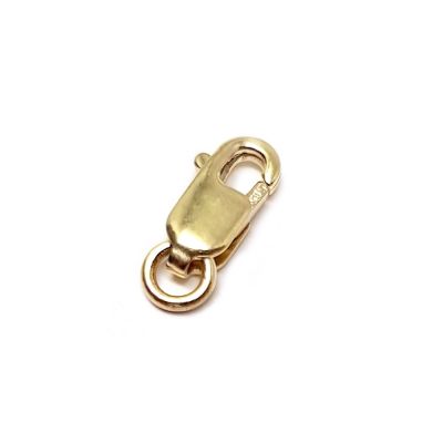 18K Yellow Gold Lobster Clasp 10mm (18Lc1Wr)