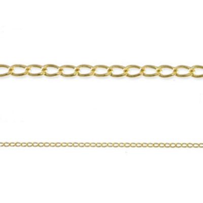 Yellow Gold Filled Open Links Cable Chain 6mm