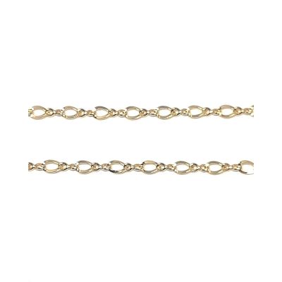 Gold Filled Figure Eight Chain 1.2X0.8mm