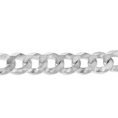 925 Sterling Silver Gourmet Chain 9.5mm