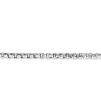 925 Sterling Silver Round Venetian Chain 0.9mm