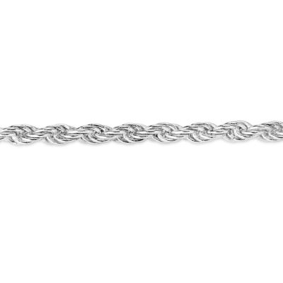 925 Sterling Silver Rope Chain 1.25mm