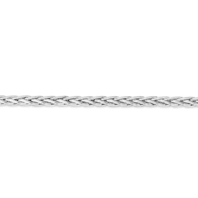 925 Sterling Silver Fox Tail Chain 1.1mm