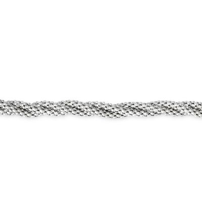 925 Sterling Silver Twisted Rope Style Chain 2.5mm