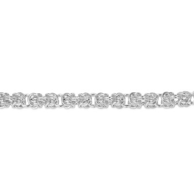 925 Sterling Silver Byzantine Chain 3.5mm