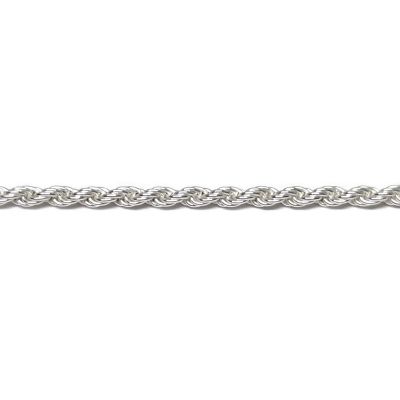 925 Sterling Silver Rope Chain 2mm