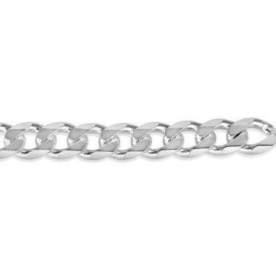 925 Sterling Silver Gourmet Chain 6.5X8.2mm