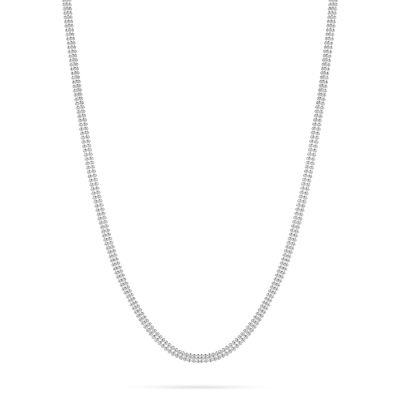 925 Sterling Silver Tube Chain 3.5mm