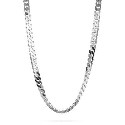 925 Sterling Silver Curb Link Chain 8.5X10mm
