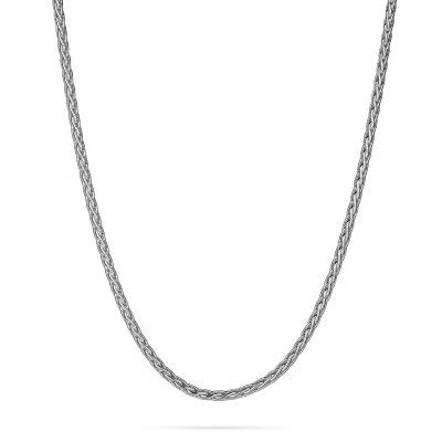 925 Sterling Silver Wheat Chain 3mm
