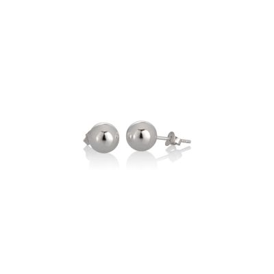 925 Sterling 925 Stud Earring 8mm Ball