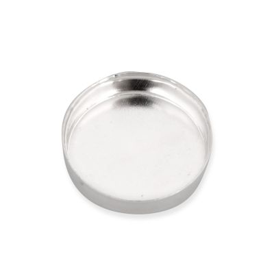 925 Sterling Silver Bezel Cup 12mm