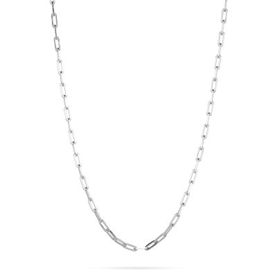 925 Sterling Silver Oval Link Chain 3.8X10.26mm