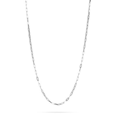 925 Sterling Silver Oval Rolo Chain 2.56 X 7.05 mm