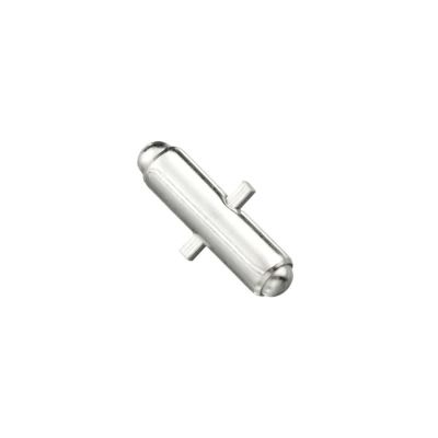 925 Sterling Silver Round Lock Cuff Links