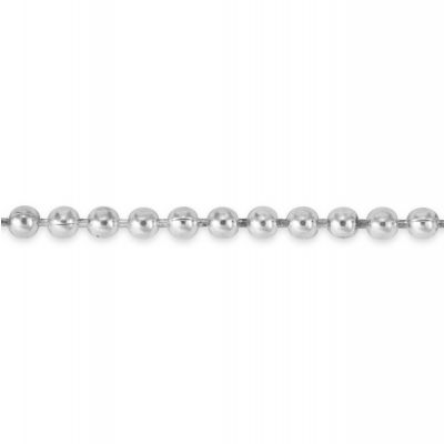 925 Sterling Silver Bead Chain 1.2mm