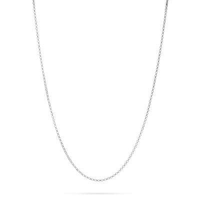 925 Sterling Silver Cable Chain 1.1mmX1.6mm