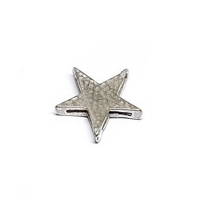 925 Sterling Silver Large Star Threading Pendant