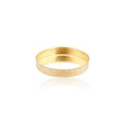 Yellow Gold Filled Bezel Cup 15mm