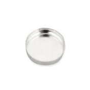 925 Sterling Silver Bezel Cup 10mm
