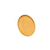 Yellow Gold Filled Low Bezel Cup 12/16mm