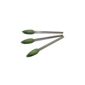 Rubber Burrs On Shank- Fine