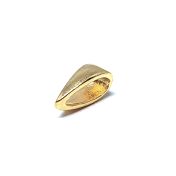 18K Yellow Gold Cast Bail 6mm