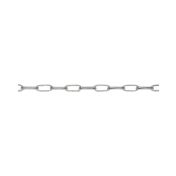 925 Sterling Silver Oval Rolo Chain 2.56 X 7.05 mm