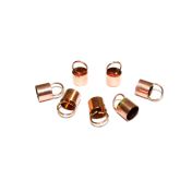 Rose Gold Filled End Cap 6.6mm (Length: 5mm)