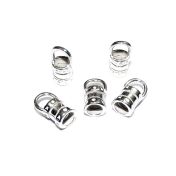 925 Sterling Silver Compression End Cap 1.2mm I/D (Length: 4.3mm)
