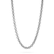 925 Sterling Silver Rolo Oval Chain 7*9mm