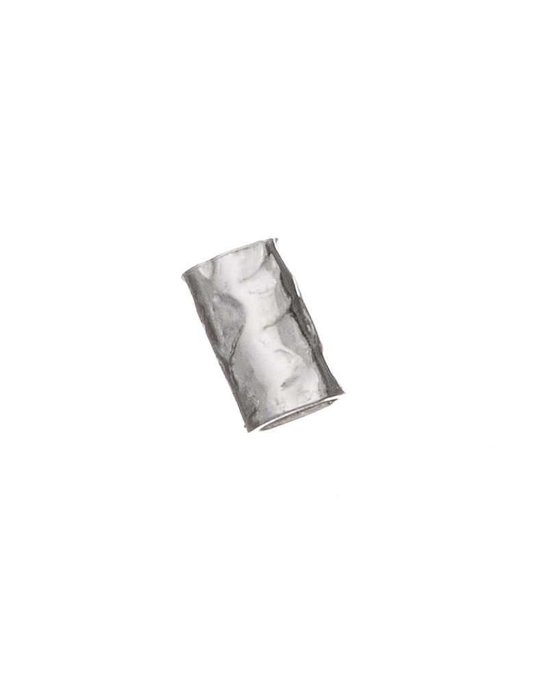 Yellow Gold Filled Hammered Tube 4/10mm
