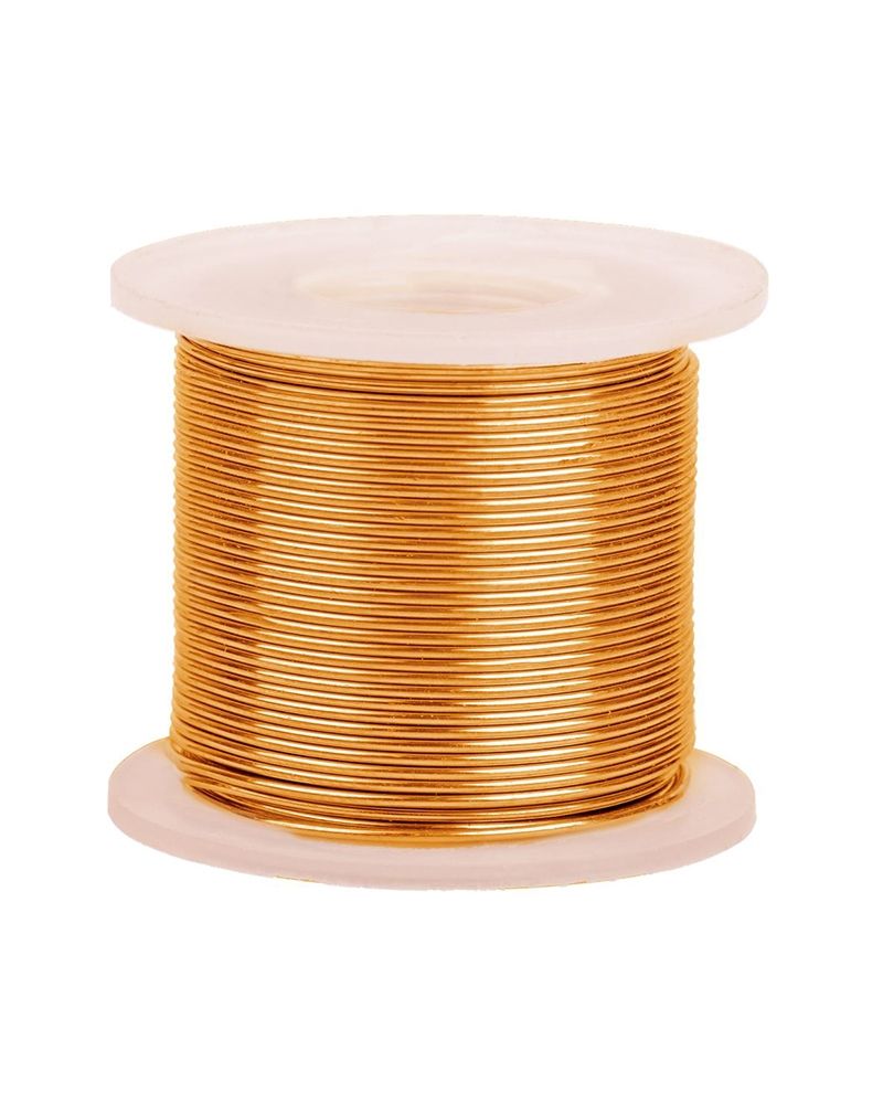 14K Rose Gold Round Wire 1mm/18 Gauge