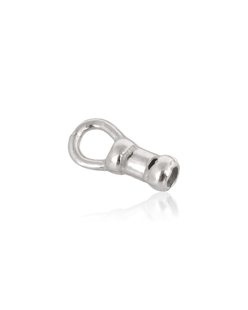 925 Sterling Silver Compression End Cap 1mm I/D